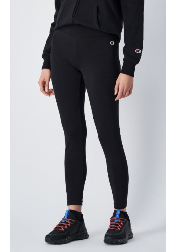 Mallas Champion Crop Leggings Mujer Negro 117558-KK001