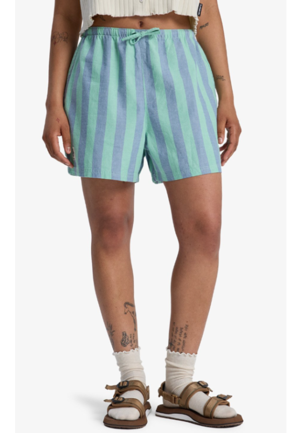 AOP - Short con cintura elástica para Mujer