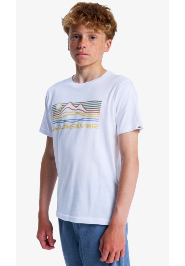 Ev Light Waves - Camiseta de manga corta para chicos