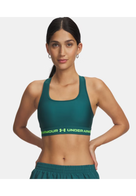 Sujetador deportivo de sujeción media y espalda cruzada Armour® para mujer