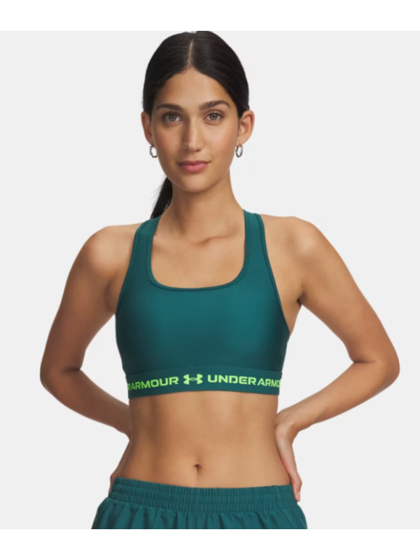 Sujetador deportivo de sujeción media y espalda cruzada Armour® para mujer