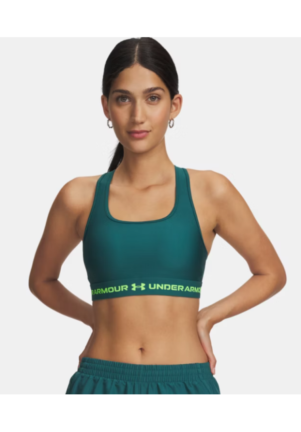 Sujetador deportivo de sujeción media y espalda cruzada Armour® para mujer