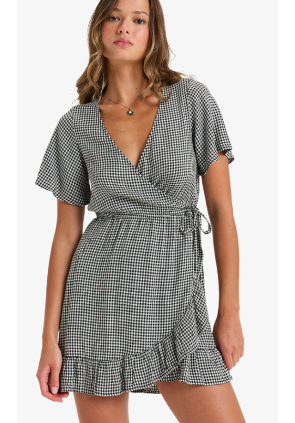Zenith Wrap - Vestido Mini para Mujer