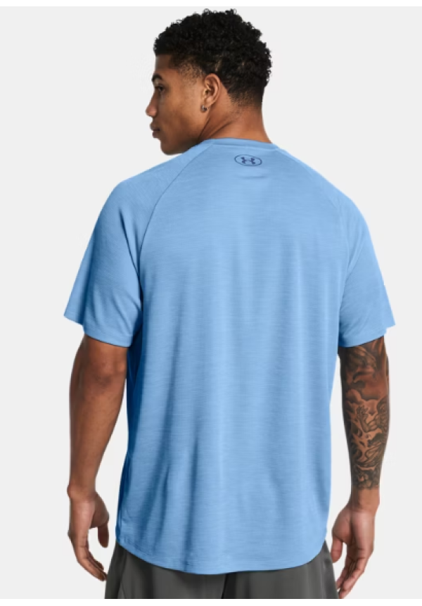 Camiseta de manga corta con textura UA Tech™ para hombre