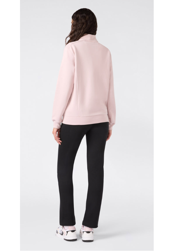 Conjunto con Cremallera Completa para Mujer con interior afelpado Malva