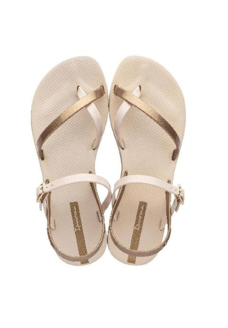 IPANEMA FASHION SAND VIII  FEM BEIGE/GOLD