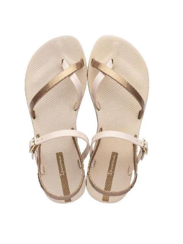 IPANEMA FASHION SAND VIII  FEM BEIGE/GOLD