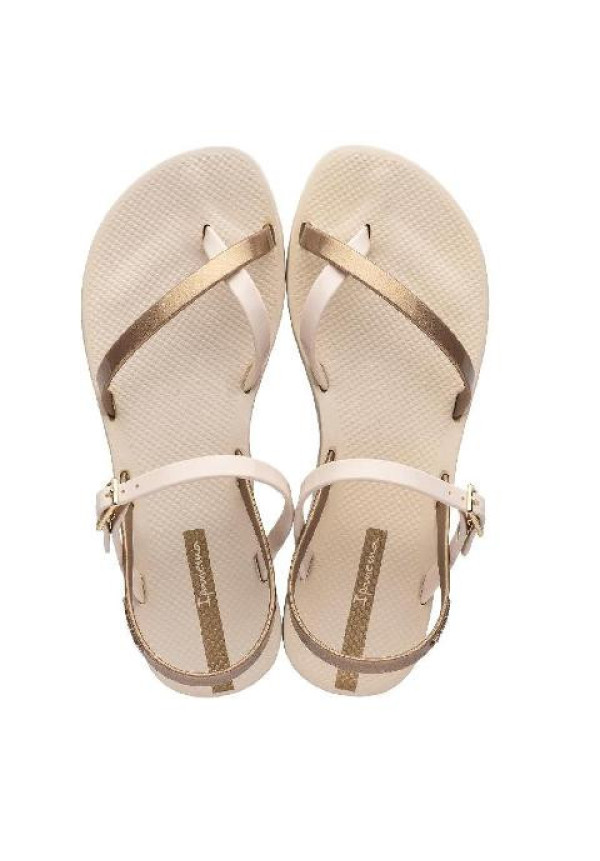 IPANEMA FASHION SAND VIII  FEM BEIGE/GOLD