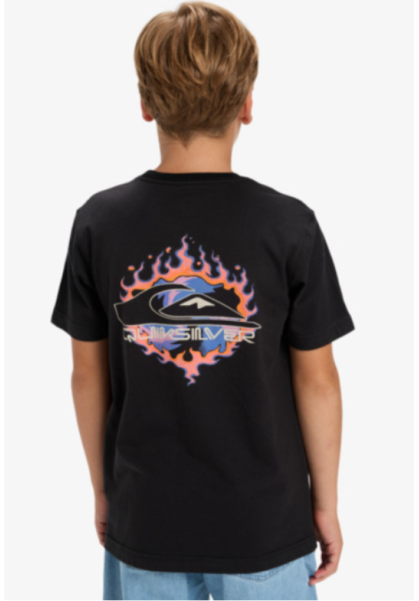Ev In Flames - Camiseta de manga corta para chicos