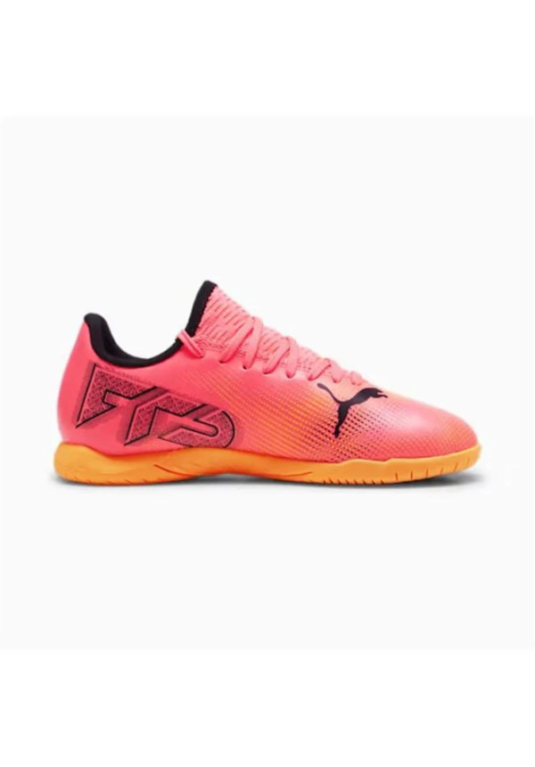 Zapatillas de fútbol sala Puma Future 7 Play T Naranja Infantil