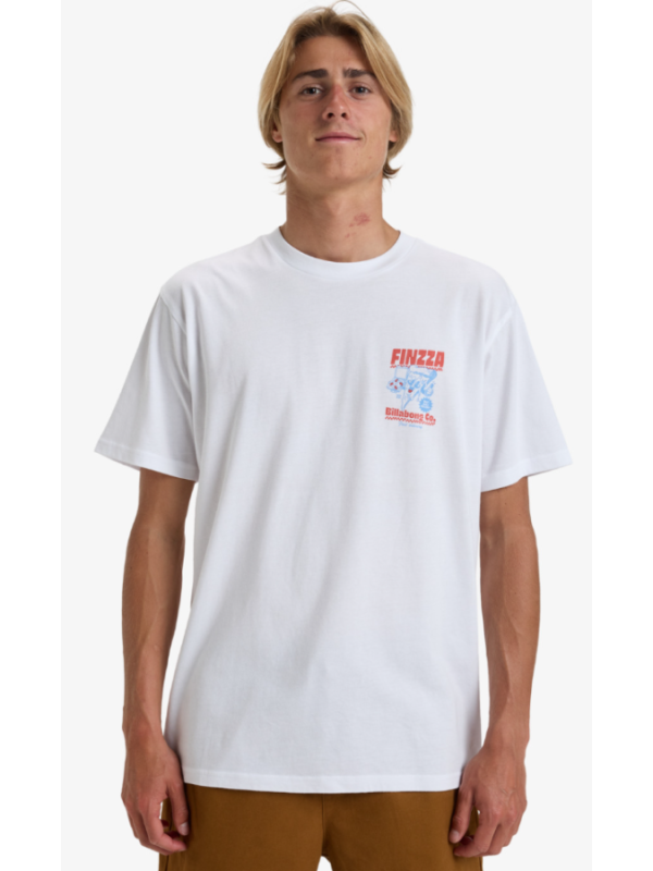 Lunch Break - Camiseta de manga corta para Hombre White