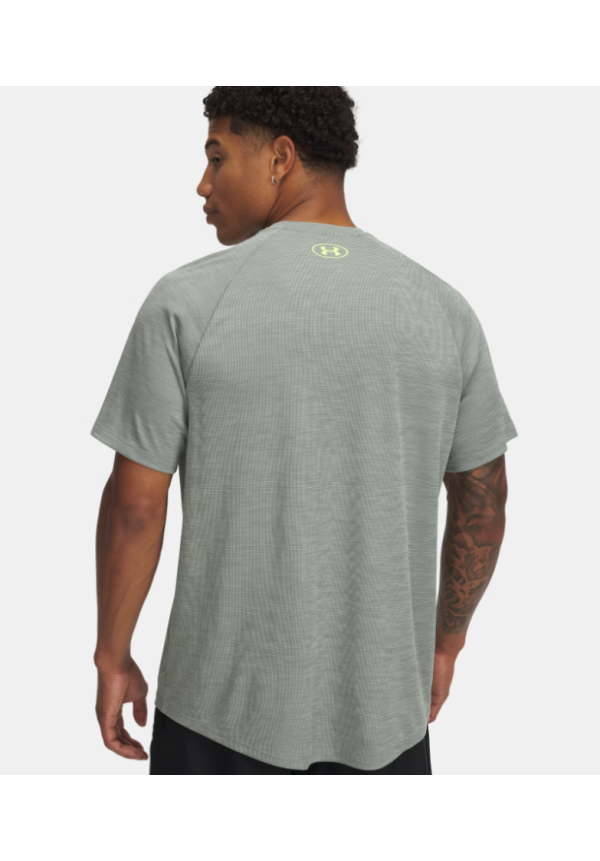 Camiseta de manga corta con textura UA Tech™ para hombre 348