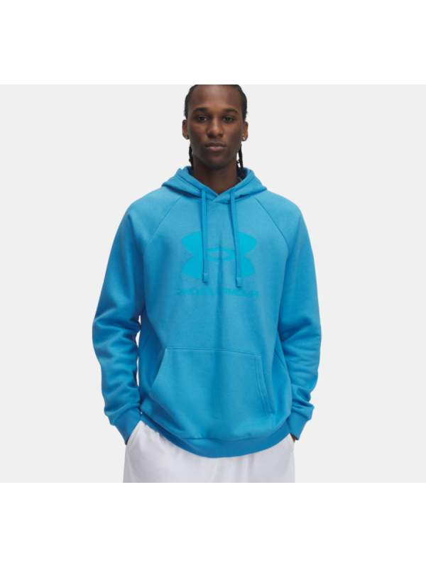 Sudadera UA Rival Fleece Logo para hombre