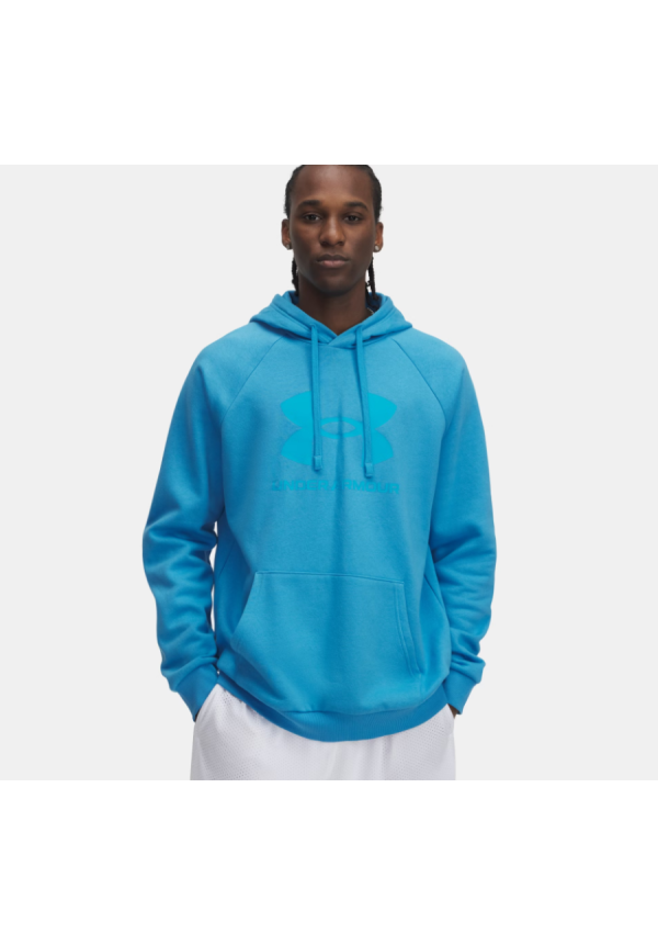 Sudadera UA Rival Fleece Logo para hombre