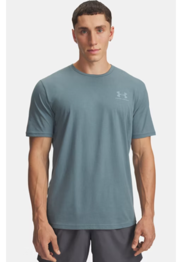 Camiseta UA Sportstyle con logotipo a la izquierda del pecho para hombre