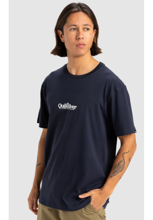 Fineline T‑Shirt in Dark Navy