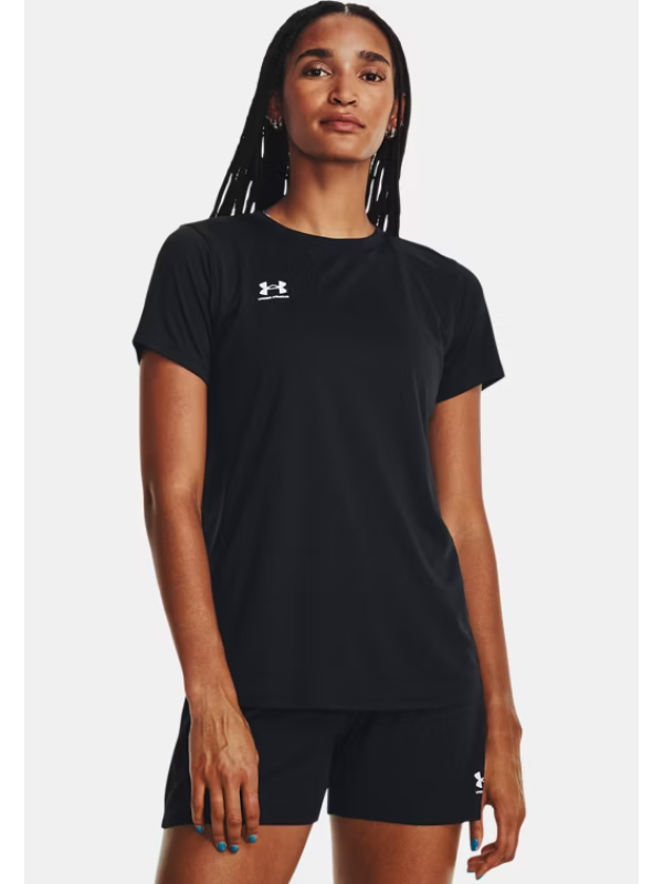 Camiseta de manga corta UA Challenger Training para mujer