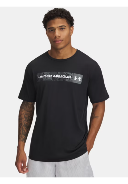 Camiseta de manga corta UA Camo Chest Stripe para hombre Camiseta de manga corta UA Camo Chest Stripe para hombre