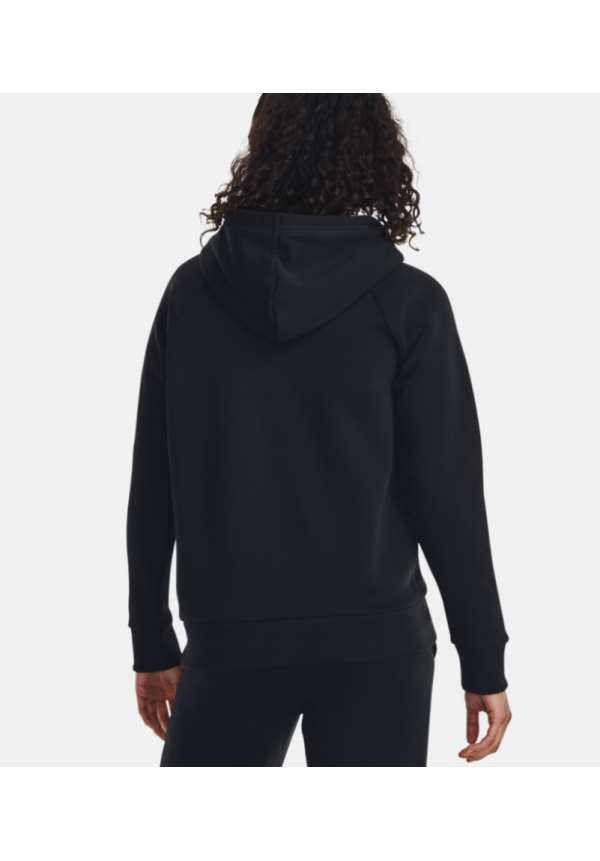 Sudadera con capucha de tejido Fleece UA Rival Big Logo para mujer