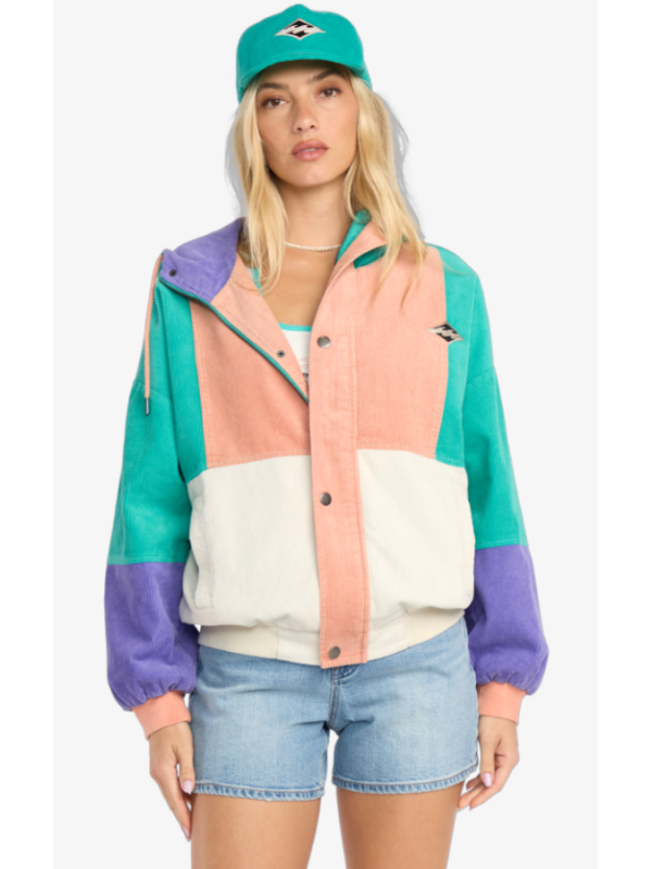 Set The Tone - Chaqueta de pana para mujer