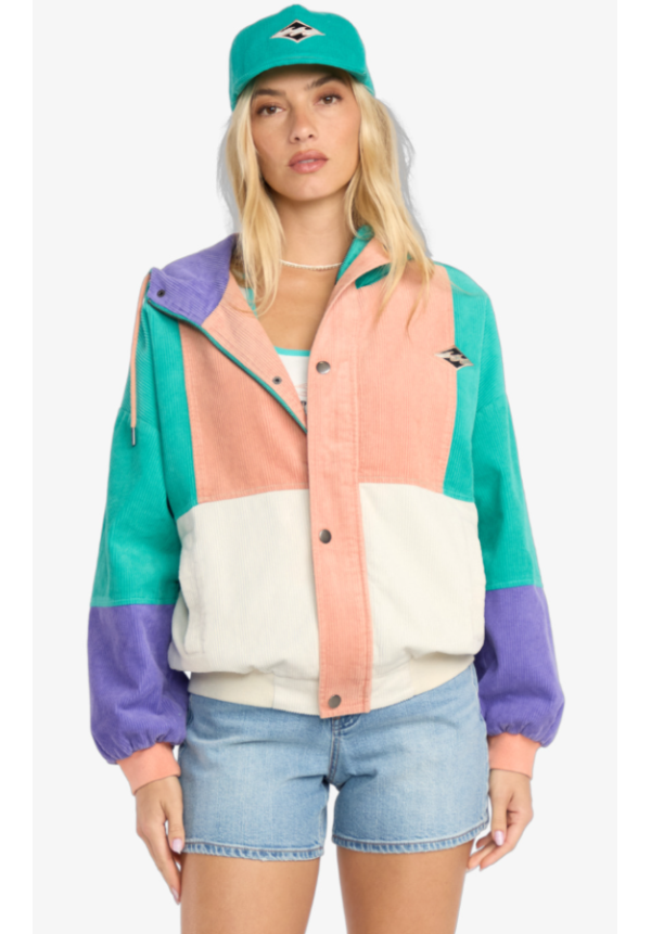 Set The Tone - Chaqueta de pana para mujer