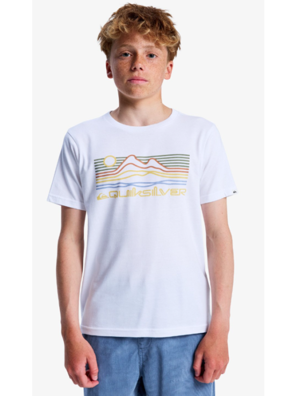 Ev Light Waves - Camiseta de manga corta para chicos