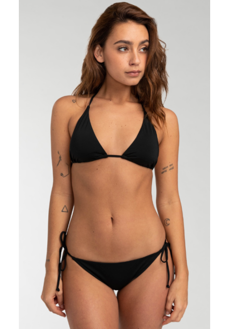 Sol Searcher Multi - Top de Bikini Triangular para Mujer Black Pebble