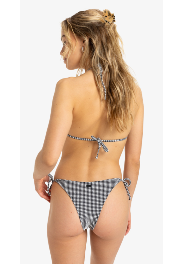 Gingham - Bragas de bikini cheeky para mujer