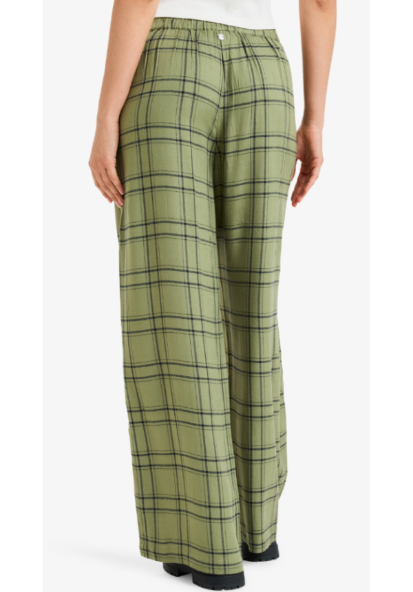 Great Influence - Pantalón holgado de franela para mujer