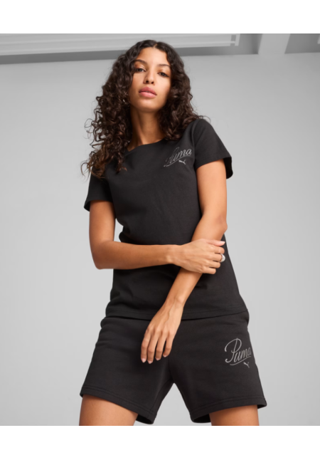 Camiseta ESS SCRIPT para mujer