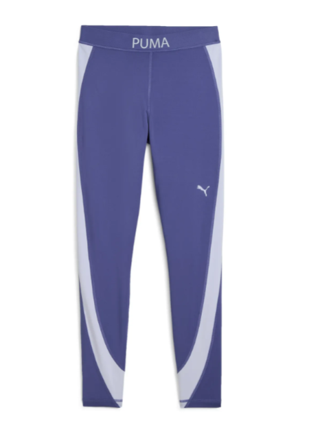 Mallas de cintura alta con bloques de color 7/8 PUMA STRONG para mujer
