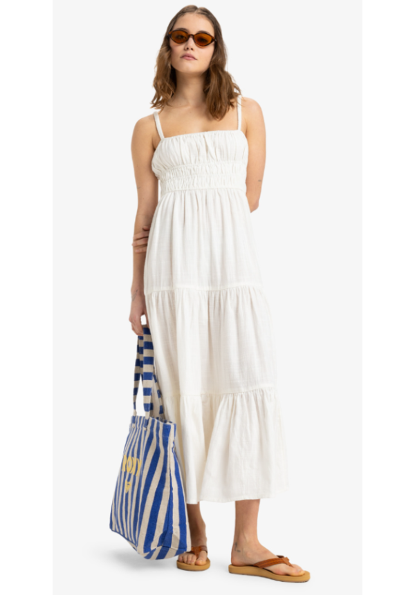 Sunshine Coastline - Vestido de Longitud Media para Mujer