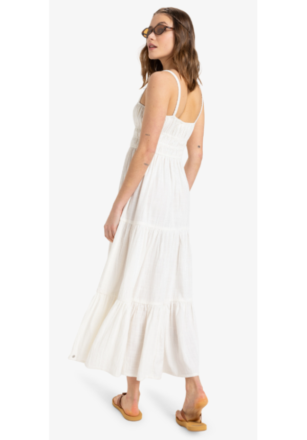 Sunshine Coastline - Vestido de Longitud Media para Mujer