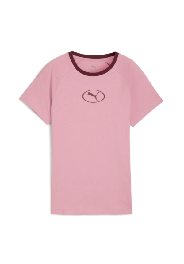 PUMA SPORT Graphic Tee Rosa