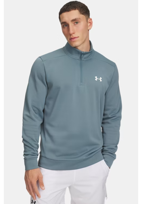 Sudadera con cremallera de ¼ Armour Fleece® para hombre