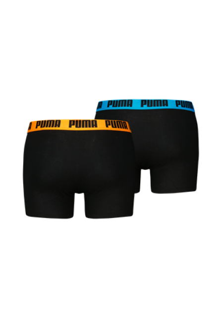 PUMA - Pack 2 Boxers negro pop Comfort Stretch 701226387 009 Hombre