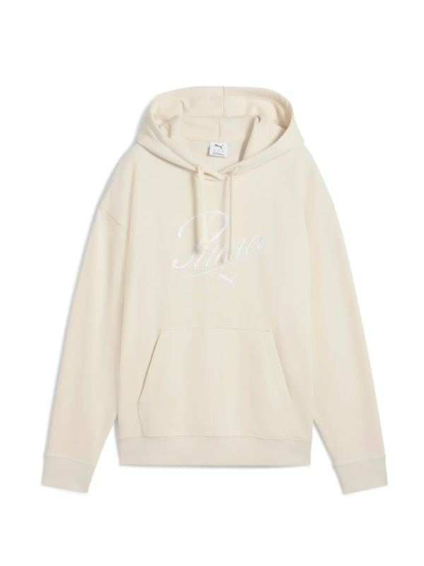 Sudadera con capucha ESS SCRIPT Comfort para mujer