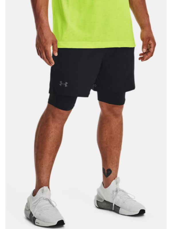 Pantalón corto UA Vanish Woven 2-in-1 para hombre