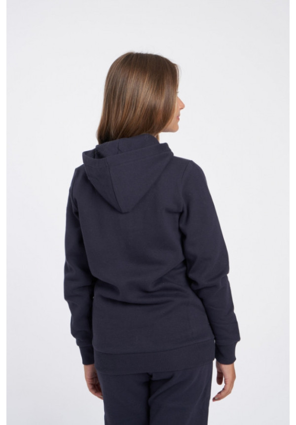 Chaqueta Umbro Wardrobe Zip Through Hoodie Small Logo Junior Dark Navy