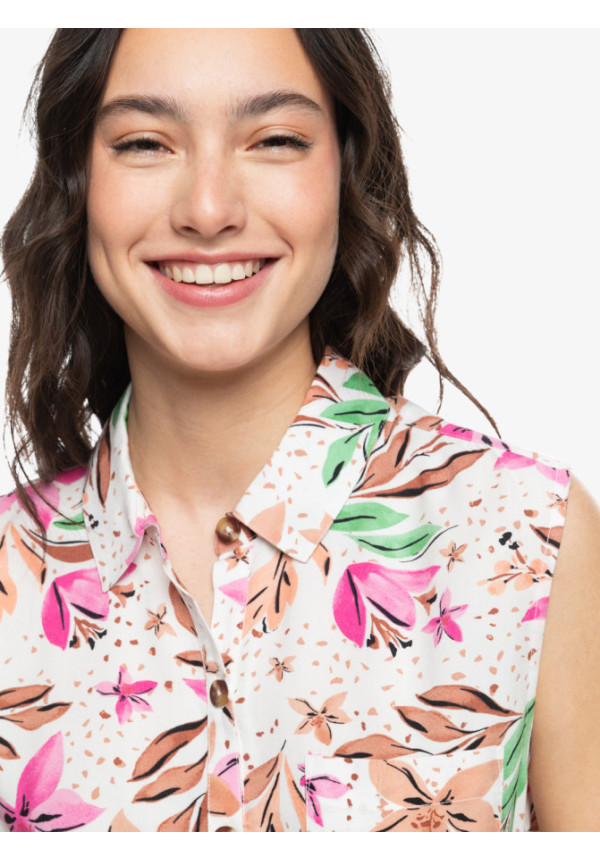 Tropical View - Camisa sin mangas para Mujer