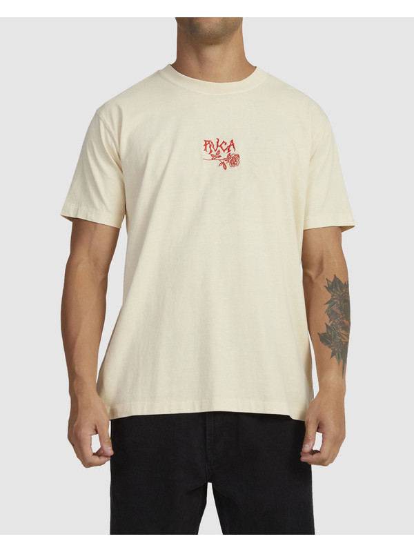 RVCA Roses - Camiseta de corte relajado para Hombre