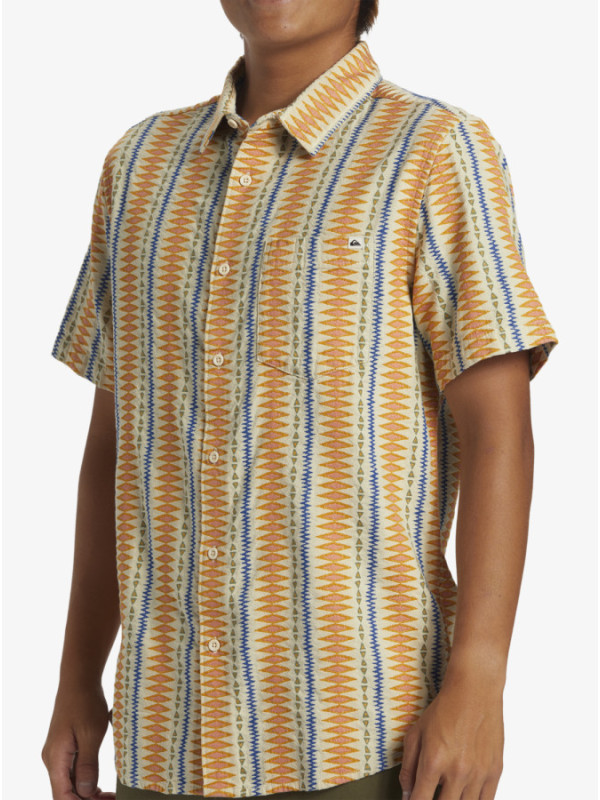Vibrations - Camisa de Manga Corta para Hombre