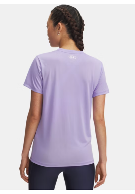Camiseta de manga corta con cuello de pico UA Tech™ para mujer