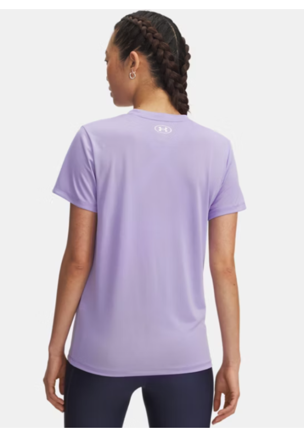 Camiseta de manga corta con cuello de pico UA Tech™ para mujer