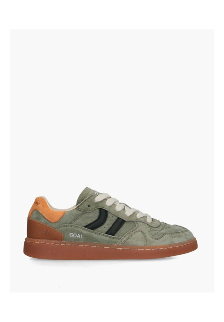GOAL KHS zapatilla unisex COOLWAY en serraje GREEN MOSS - VERDE MEDIO