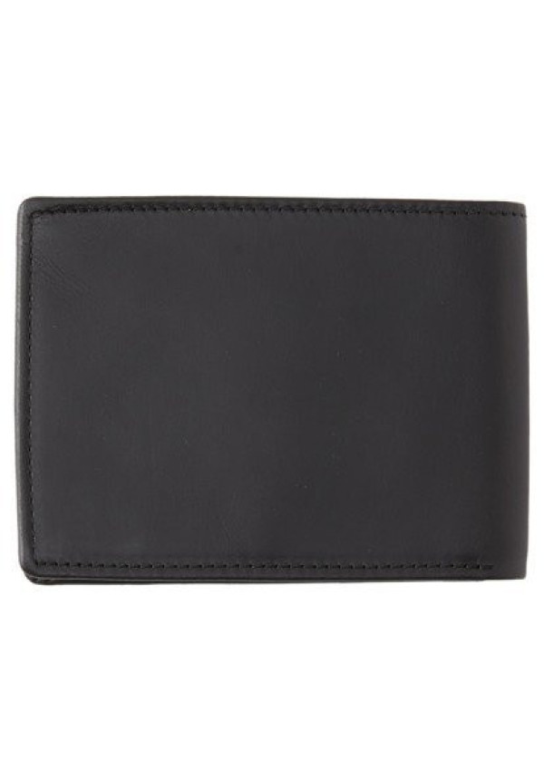 Mac-Cartera de cuero triple hoja para Hombre 