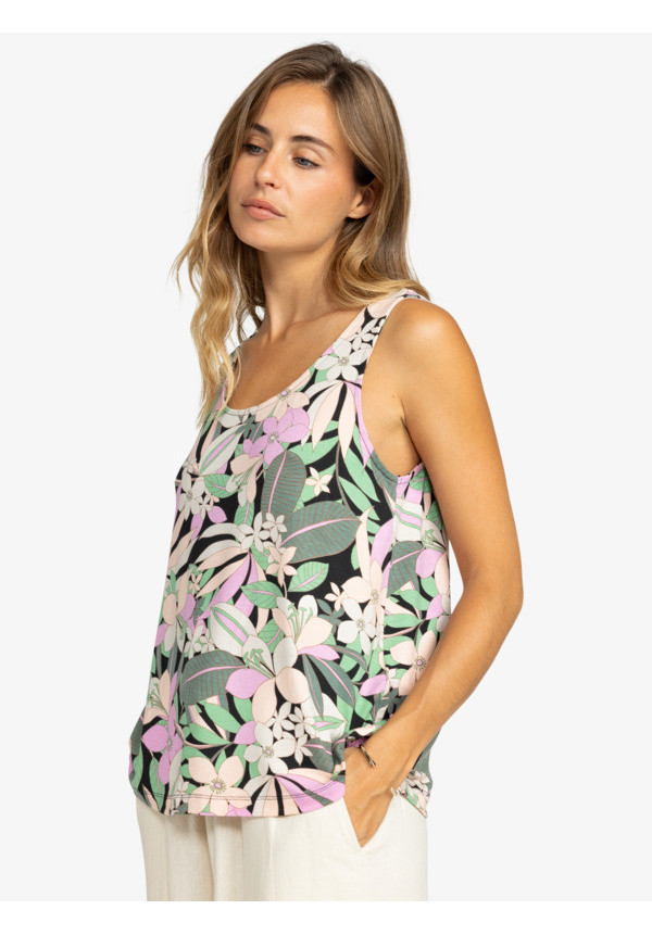 Flowing - Top estampado sin mangas para Mujer