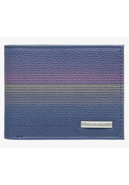 Freshness - Cartera de Triple Hoja para Hombre Navy