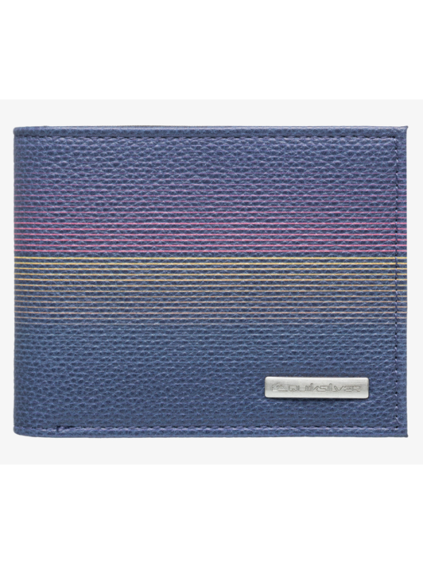 Freshness - Cartera de Triple Hoja para Hombre Navy