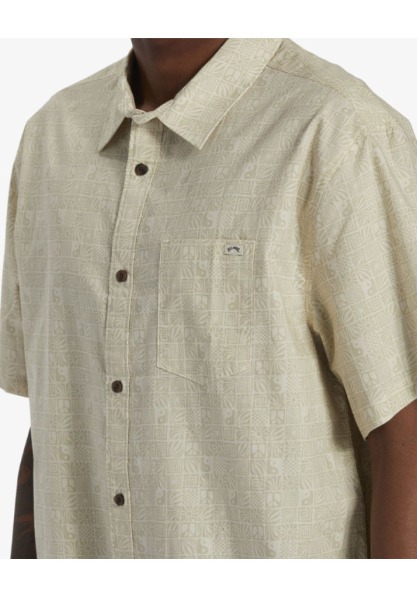 Camisa BILLABONG SHIRT SUNDAYS MINI SS SAND DUNE